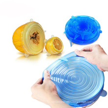 Reusable 6 Pack Silicone Stretch Lids